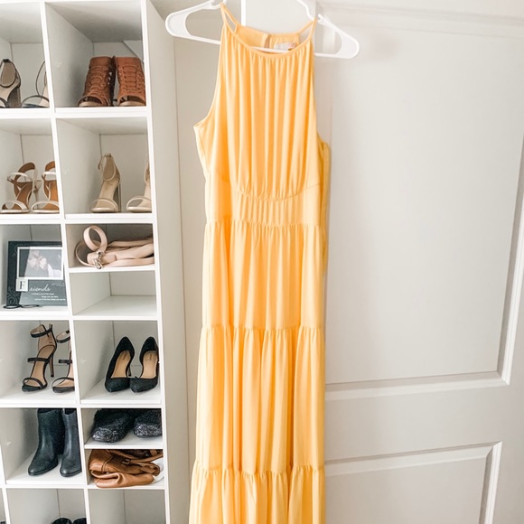 NOT FOR SALE Yellow summer maxi dress - Picture 2 of 4